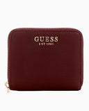 Guess Laurel II Küçük Boy Fermuarlı Kadın Cüzdan Wine