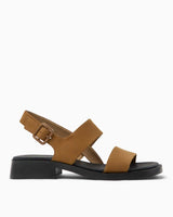 Camper Deri Sandalet Kahverengi