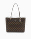 Guess Cruise Noelle II Tote Kadın El Çantası Brown Logo
