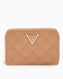Guess Giully Medium Zip Around Cüzdan Beige