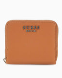 Guess Laurel II Küçük Boy Fermuarlı Kadın Cüzdan Cognac