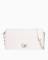 Calvin Klein Mini Chain Çapraz Askılı Çanta Chalk