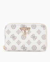 Guess Laurel Medium Logolu Cüzdan White Logo