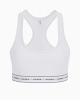 Gues Carrie Logolu Bralette Pure Wgite