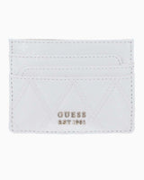Guess Metal Logolu Kartlık White