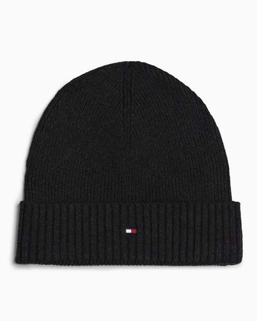 Tommy Hilfiger Flag Cotton Beanie Bere
