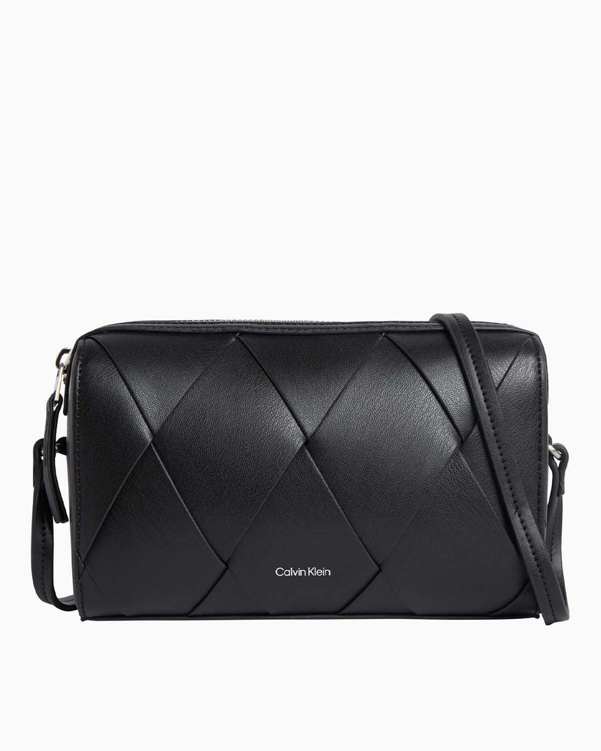 Calvin Klein Woven Logolu Camera Bag CK Black