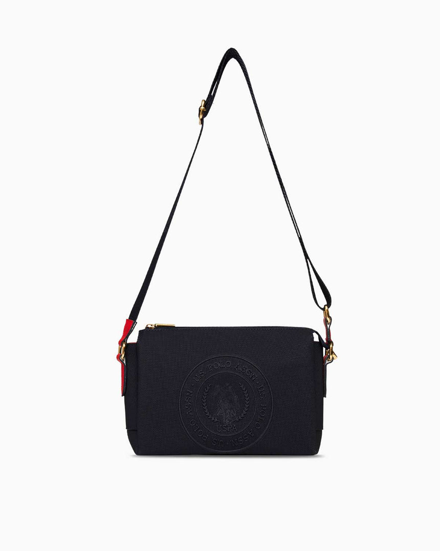 Us Polo Assn Logolu Çapraz Askılı Çanta Lacivert - Kırmızı