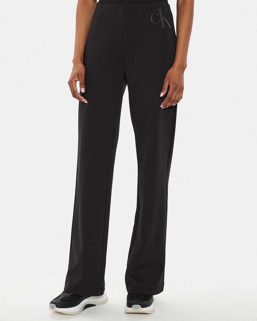 Calvin Klein Applique Jogger Pantolon CK Black