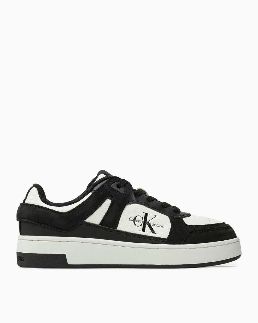 Calvin Klein Jeans Basket Cupsole Logolu Sneaker Black/Bright White