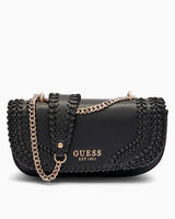 Guess Tatum Ön ve Arka Detaylı Kadın Omuz Çantası Black