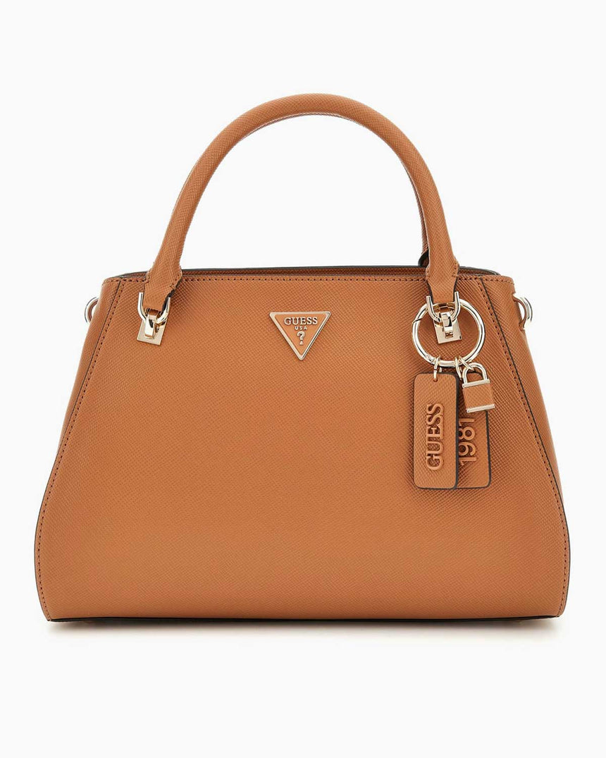 Guess Bramina Noelle II Luxury Kadın El Çantası Light Cognac