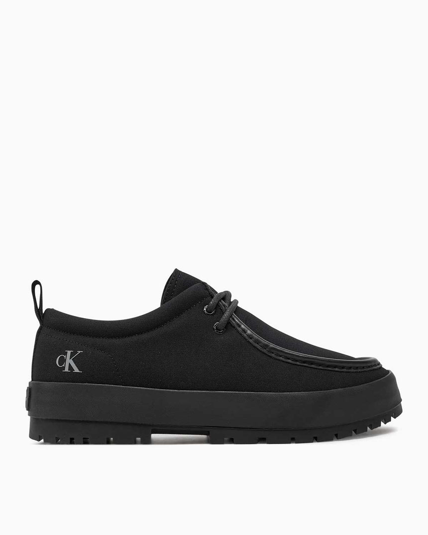 Calvin Klein Lugged Hybrid Lace Up Ayakkabı Triple Black