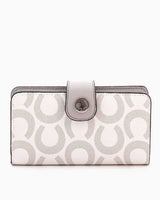 Us Polo Assn Small Kadın Cüzdanı Beyaz Gri - Açık Gri