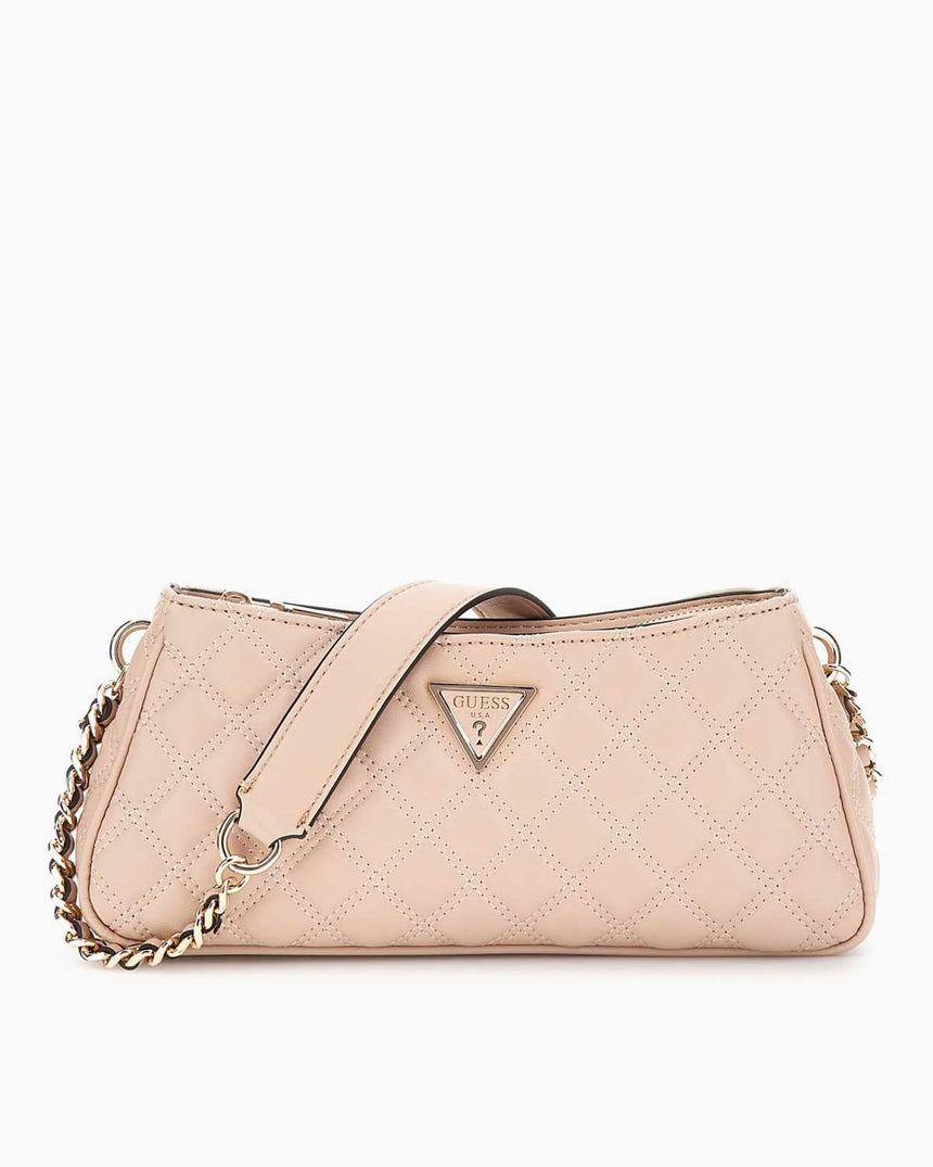 Guess Giully Top Zip Logolu Omuz Çantası Londons Burning Wash