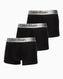 Calvin Klein Trunk 3P Underwear Bottoms Boxer Black/Black/Black