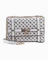 Guess Emilee Zincirli Mini Çapraz Askılı Çanta Stone Logo