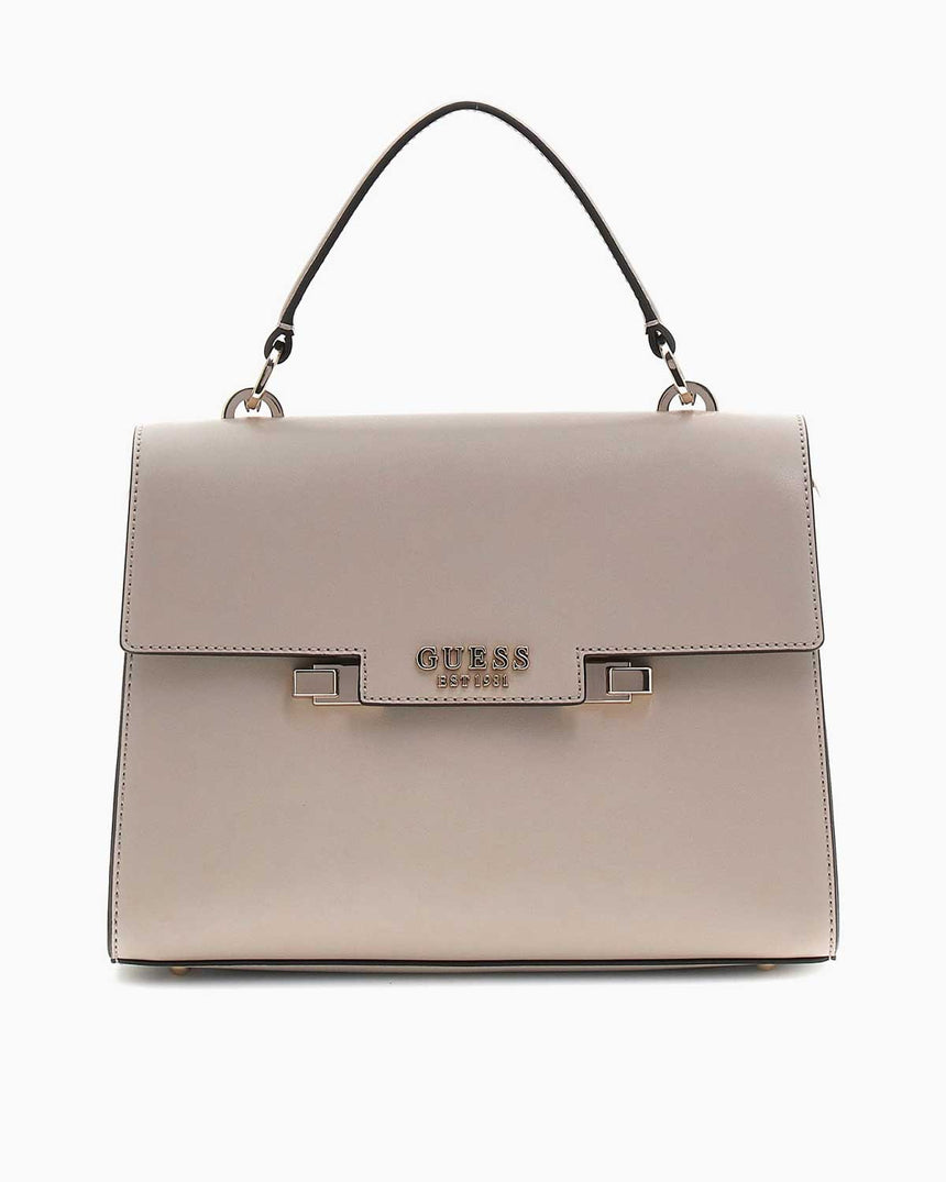 Guess Eco Handle Flap Manyetik Kapaklı El Çantası Tau