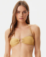 Guess Bandeau Removable Bikini Üstü Light Rich Gold