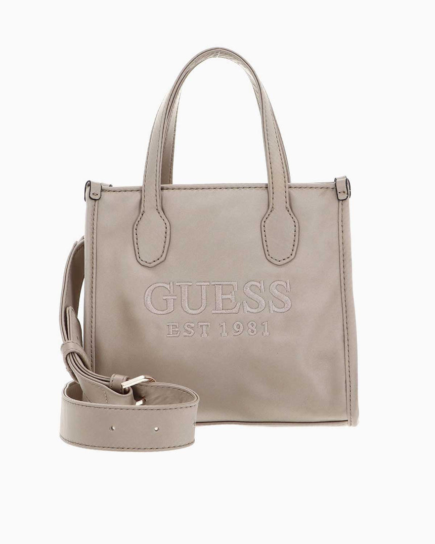 Guess Silvana Monogram Baskılı El Çantası