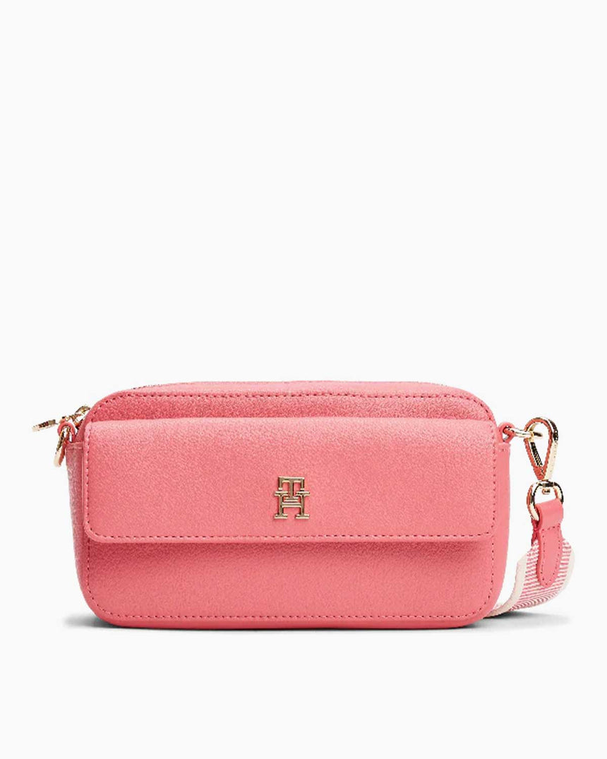 Tommy Hilfiger Distinct Kadın Kamera Çantası Washed Cherry