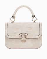 Guess Orlina Society Logo Kapaklı El Çantası Tau