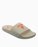 Guess Logo Yazılı Terlik Pure White