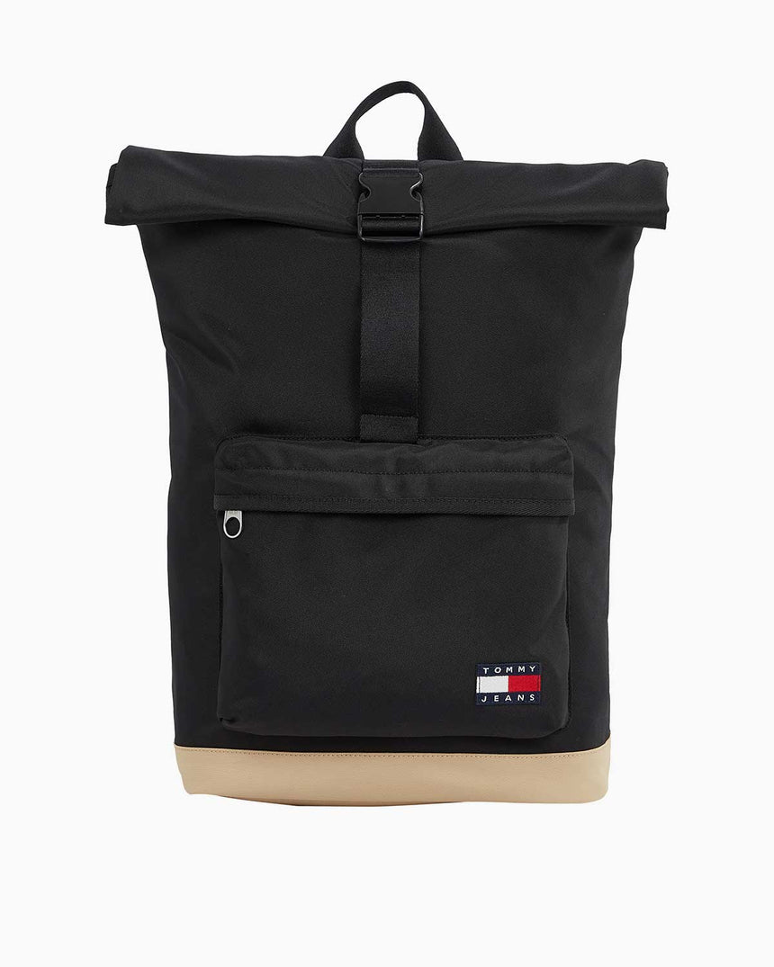 Tommy Hilfiger Ess Daily Rollto Backpacks Sırt Çantası Black