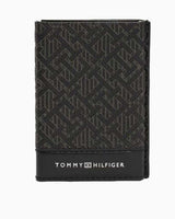 Tommy Hilfiger Monogram Business Dikey Cüzdan Black