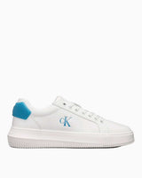 Calvin Klein Malmo Kısa Kalın Taban Kadın Sneaker Bright White/Blue Danube