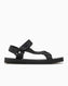 Calvin Klein Velcro Flat Sandalet Triple Black