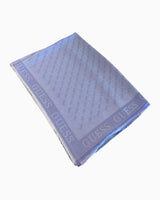 Guess Kefiah Textile Logolu Şal Lavender