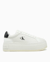Calvin Klein Bold Flatform Lace Up Sneaker Bright White/Black