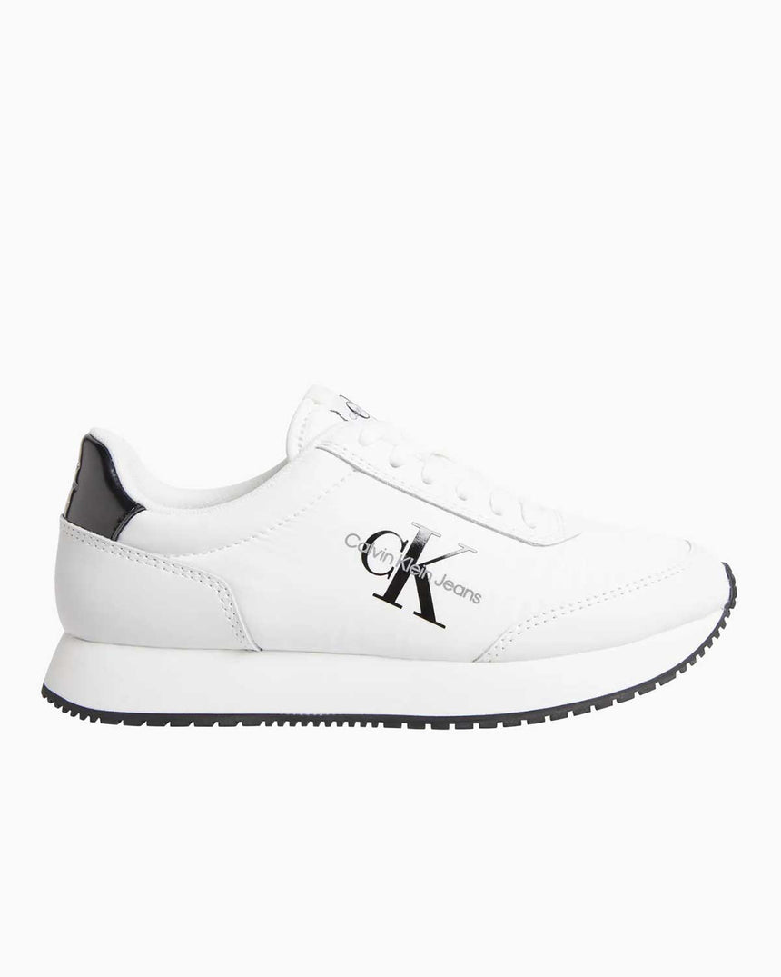 Calvin Klein Runner Low Top Sneakers Bright White/Black
