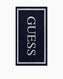 Guess Jacquard Frame Plaj Havlusu Smart Blue