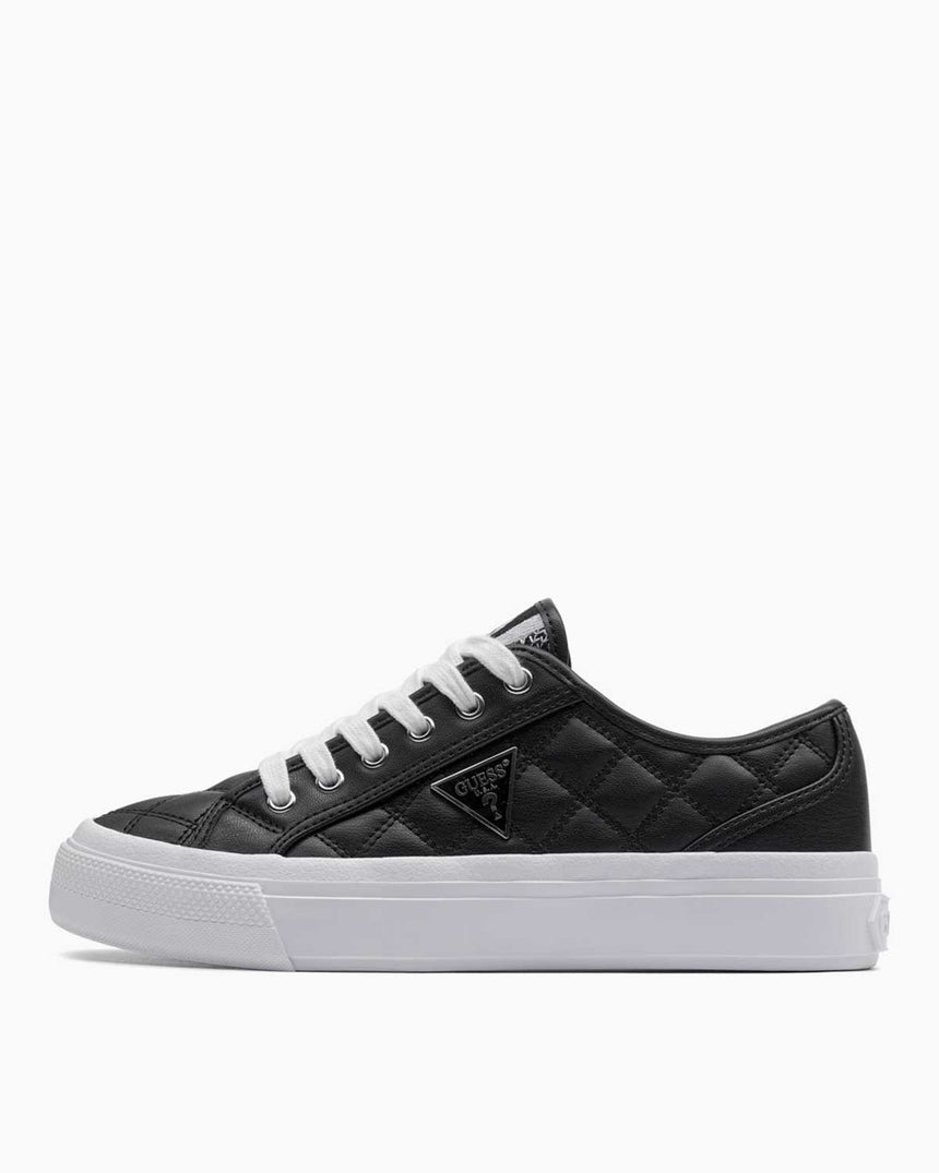 Guess Kapitone Bağcıklı Sneaker Black