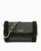 Guess Davika Flap Omuz Çantası Forest