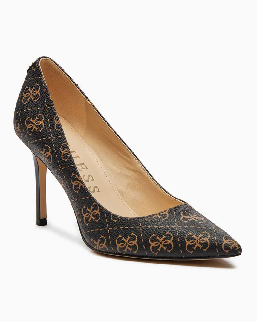 Guess Pump Dabbey Stiletto Brown Ocra