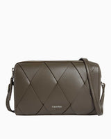 Calvin Klein Woven Logolu Camera Bag Teak