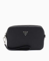 Guess Milano Logolu Mini Çapraz Askılı Çanta Black