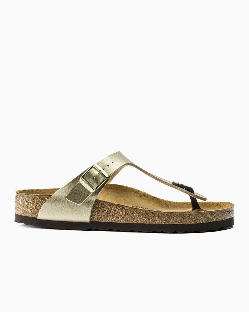 Birkenstock Classics Gizeh BF Parmak Arası Kadın Terlik Altın