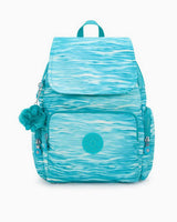Kipling City Pack Zip Basic Sırt Çantası Aqua Pool