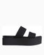 Calvin Klein Flatform Logolu Terlik Triple Black