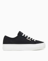 Calvin Klein Graz Flatform Logo Etiketli Kadın Pamuk Sneaker CK Black