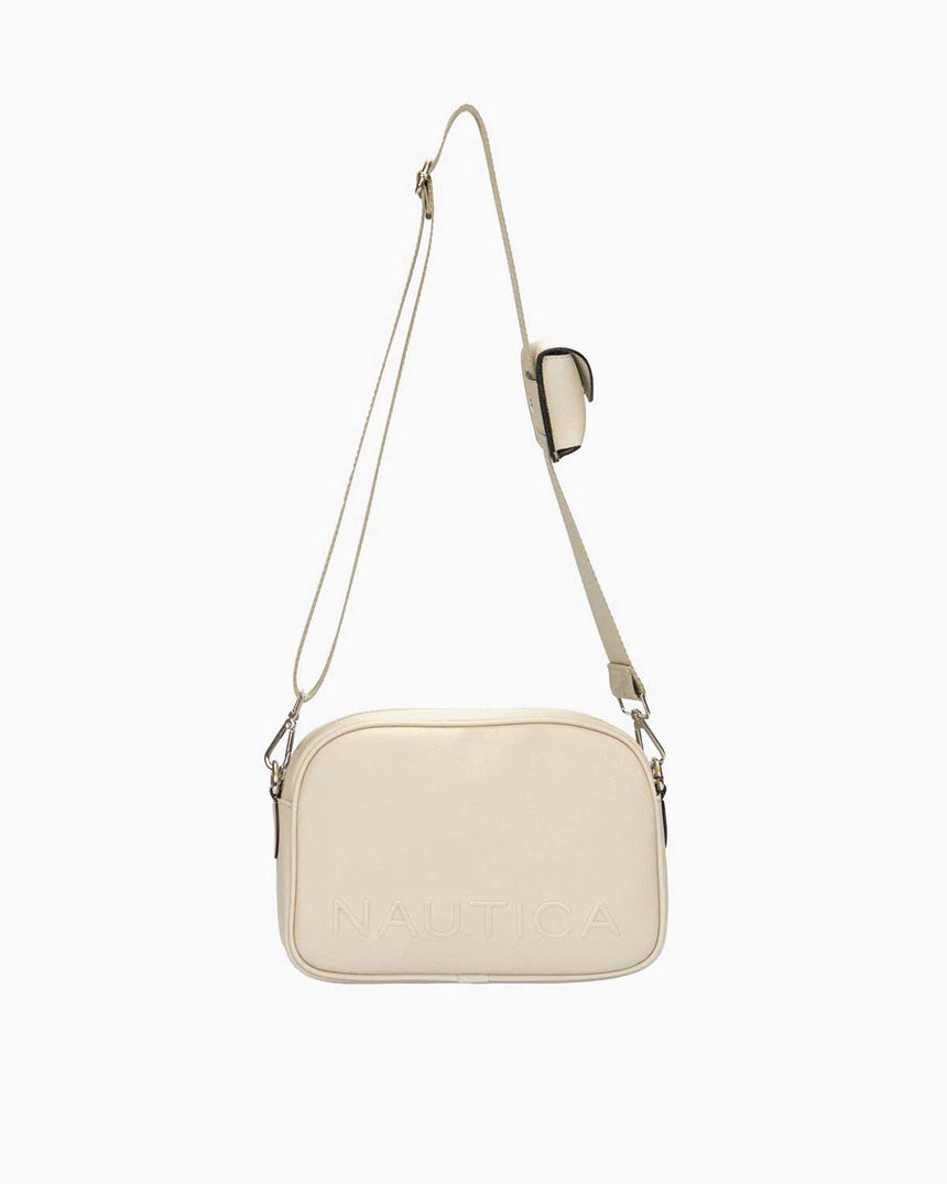 Nautica Mini Cüzdan Detaylı Çapraz Askılı Çanta Taş