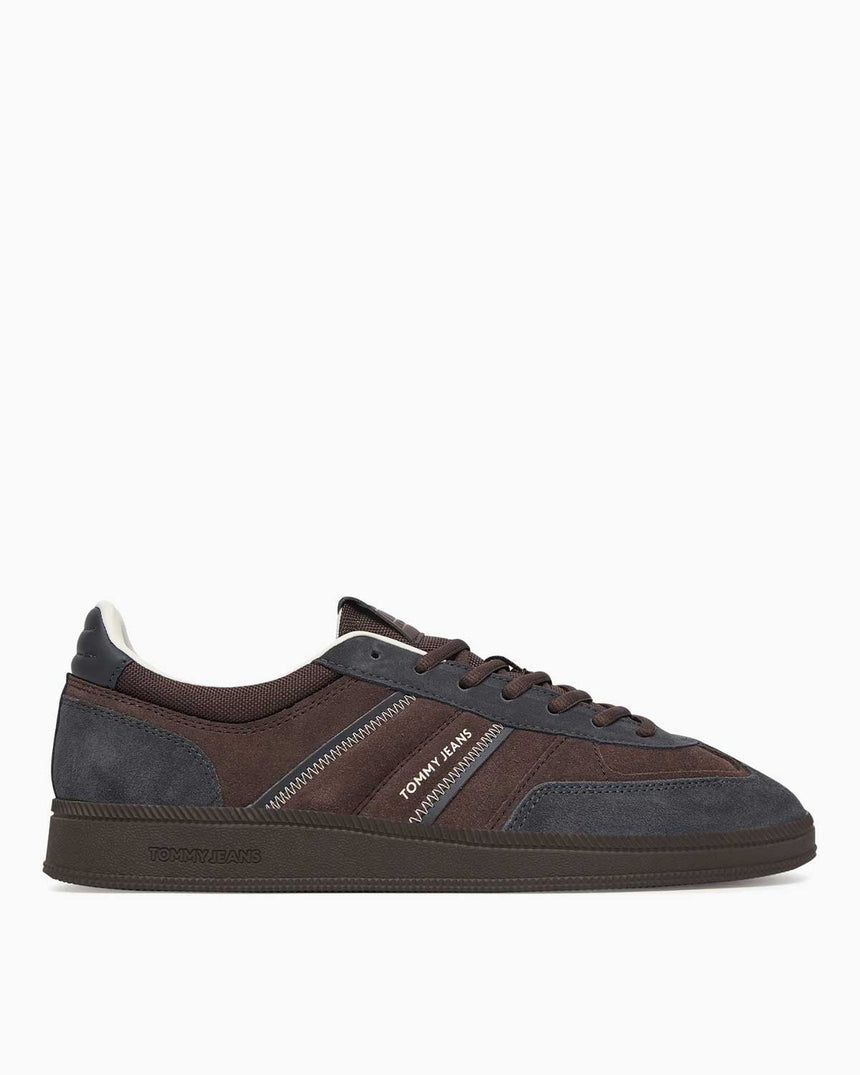 Tommy Hilfiger The Greenwich Edge Suede Erkek Sneaker Washed Black