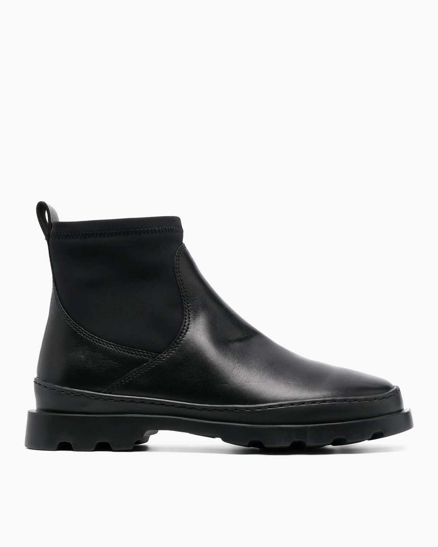 Camper Brutus Chelsea Yarım Bootie Siyah