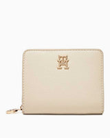 Tommy Hilfiger Açılabilir Fermuarlı Orta Boy Kadın Cüzdan Classic Beige