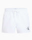 Calvin Klein Drawstring Logo Yazılı Deniz Şort Pvh Classic White