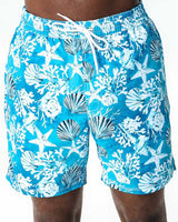 Guess Swimtrunk Medium Board Şort Azure Seafloor